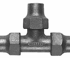 Best Sale 😍 Mueller Company 2 x 2 x 3/4 in. Copper Flared Nut Water Service Brass Reducing Tee 👍