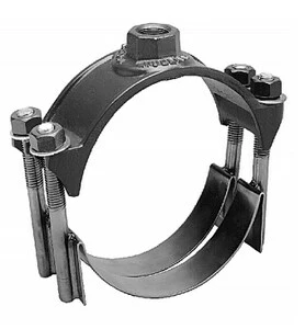 New π Mueller Company 4 x 1 in. CC Stainless Steel Double Strap Saddle π 3 New π Mueller Company 4 x 1 in. CC Stainless Steel Double Strap Saddle π