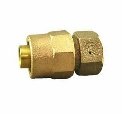 Hot Sale 🥰 Mueller Company 3/4 in. Kitec x Solder Brass Straight Coupling 👏