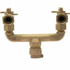 Coupon ✔️ Mueller Company 1 x 3/4 x 3/4 in. Pack Joint x MIPT Water Service Brass U Branch Connector ✔️