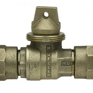 New π Mueller Company 3/4 in. CTS Pack Joint In-Line Ball Curb Valve π 3 New π Mueller Company 3/4 in. CTS Pack Joint In-Line Ball Curb Valve π