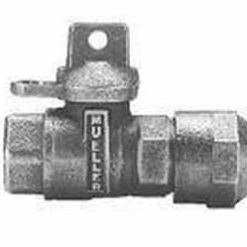 Coupon 😉 Mueller Company 1 in. CTS Compression x FIP Ball Valve with Lock Wing ✨
