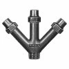 Deals 🔔 Mueller Company 3/4 in. Copper Flared x MIPT Water Service Brass U Branch Connector ✔️