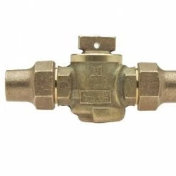 Promo 😉 Mueller Company 1 x 1 in. Flared Brass Curb Stop 😉