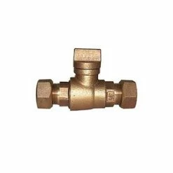 Promo 🎁 Mueller Company 3/4 in. Compression Brass Curb Valve 😍