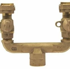 New 🔥 Mueller Company 1 x 3/4 x 3/4 in. FIPT x MIPT Water Service Brass U Branch Connector ⌛
