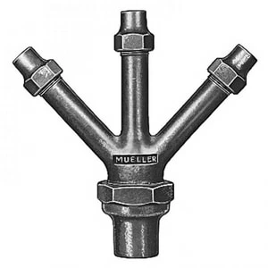 Cheapest π Mueller Company 1 x 2 in. Flared Brass Wye Branch β 3 Cheapest π Mueller Company 1 x 2 in. Flared Brass Wye Branch β