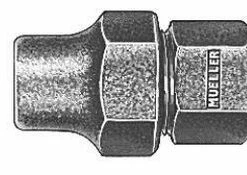 Best Sale ⌛ Mueller Company 2 in. Copper Flared Nut x FIP Brass Coupling 🔥