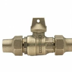 Discount ❤️ Mueller Company 3/4 in. Flared In-Line Ball Curb Valve 👏