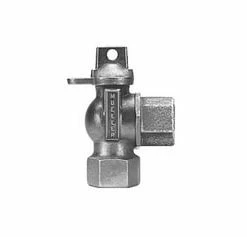 Flash Sale 😀 Mueller Company 3/4 in. FIP Brass Angle Ball Valve Curb Stop 💯