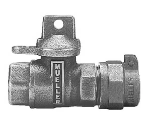 Promo π Mueller Company 1-1/2 in. IPS Pack Joint x FIP In-Line Ball Service Valve π 3 Promo π Mueller Company 1-1/2 in. IPS Pack Joint x FIP In-Line Ball Service Valve π
