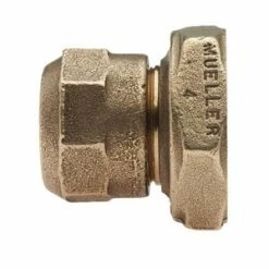 Wholesale 🥰 Mueller Company 1 in. CTS Compression Brass Straight Coupling 👏