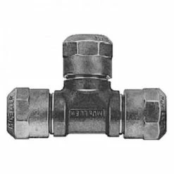 Deals ⭐ Mueller Company 110® 3/4 in. Compression Cast Brass Alloy Tee 😀