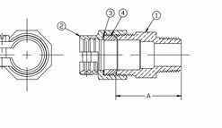 Outlet ⌛ Mueller Company 3/4 x 1 in. Pack Joint x MIP Brass Coupling 🌟