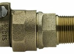 New 😀 Mueller Company 1-1/2 in. Pack Joint x MIP Brass Straight Coupling 🛒
