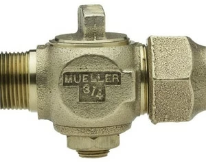 Cheapest π Mueller Company 1-1/2 x 1-1/2 in. MIP x Flared Brass Corporation Stop π 3 Cheapest π Mueller Company 1-1/2 x 1-1/2 in. MIP x Flared Brass Corporation Stop π