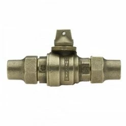 Hot Sale 👏 Mueller Company 3/4 in. Flared In-Line Ball Curb Valve 😉