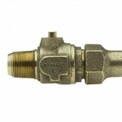 Deals 🌟 Mueller Company 2 in. CC Taper Threaded x Flared Cast Brass Alloy Ball Valve Corporation Stop 🌟