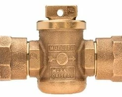 New 😍 Mueller Company 1 in. Compression Brass Alloy Ball Curb Valve ✨