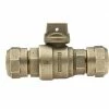 Discount 💯 Mueller Company 1 in. Compression In-Line Ball Curb Valve 🔔