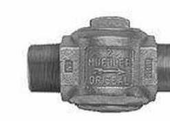 New 🥰 Mueller Company 1-1/2 in. CC x MIP Brass Corporation Stop ⌛