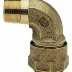 Coupon 🌟 Mueller Company 2 in. CTS x MIPS Cast Brass Alloy 1/4 Bend Coupling ⌛