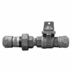 Buy 🧨 Mueller Company 3/4 in. CTS Compression In-Line Ball Curb Valve 🎉