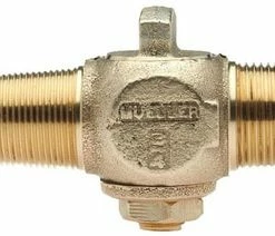 Cheapest 🔔 Mueller Company 1-1/4 in. Threaded x IP Threaded Brass Corporation Stop 🔥