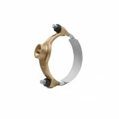 New ❤️ Mueller Company 10 x 2 in. IP Bronze Double Strap Saddle for C900 PVC Pipe 😍