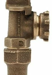 Cheap 🛒 Mueller Company 5/8 x 3/4 in. Copper Flared x Meter Flanged Ball Angle Valve with Lock Wing 🔥