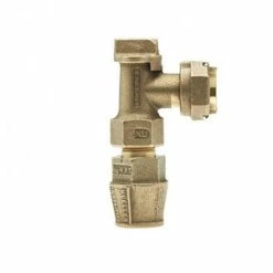 New 🤩 Mueller Company 5/8 x 3/4 in. IPS x Meter Swivel Brass Angle Meter Stop 🛒