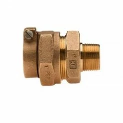 Wholesale 🎉 Mueller Company 1 x 3/4 in. IP Grip x MIPT Water Service Brass Coupling 🌟