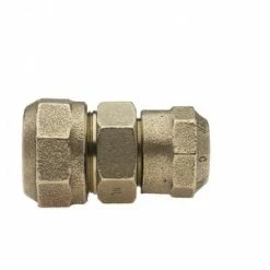 Promo ⌛ Mueller Company 3/4 in. Pack Joint x Compression Brass Straight Coupling 🤩