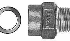 Discount 😉 Mueller Company 3/4 in. Female Flare x MIPT Brass Straight Coupling ✔️