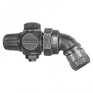 Buy π Mueller Company 3/4 x 3/4 in. CC x Compression Brass Corporation Stop π 3 Buy π Mueller Company 3/4 x 3/4 in. CC x Compression Brass Corporation Stop π