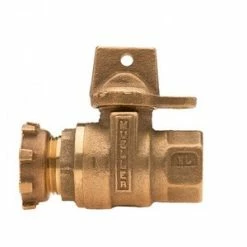Promo 😀 Mueller Company 1 in. FIP Nut Yoke Ball Valve with Lock Wing 🤩