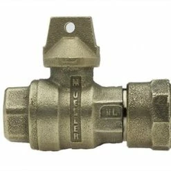 Best deal 😉 Mueller Company 1-1/2 in. CTS Pack Joint x FIPT In-Line Ball Curb Valve ✔️