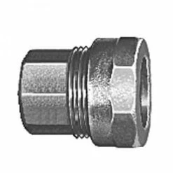 Promo 🌟 Mueller Company 5/8 x 3/4 in. Compression x FIPT Brass Coupling ⭐