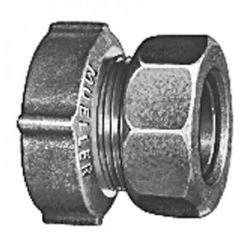 Wholesale 💯 Mueller Company 5/8 x 3/4 in. Threaded x Compression Brass Coupling ✔️