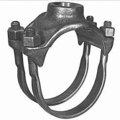 Wholesale ✔️ Mueller Company 6 x 3/4 in. CC Bronze Double Strap Saddle ✨