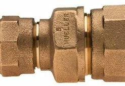 Best Sale 💯 Mueller Company 1-1/4 in. Compression Cast Brass Alloy Coupling 😉