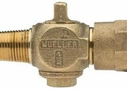 Buy 🔥 Mueller Company 2 x 2 in. CC x CTS Compression Brass Corporation Stop 🤩