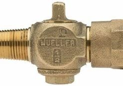 Promo 🌟 Mueller Company 1 in. CC x Compression Cast Brass Alloy Corporation Valve 🤩