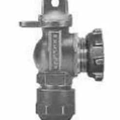 Coupon 🔔 Mueller Company 5/8 in. CTS Compression x Lock Nut 360 Degree Angle Ball Meter Valve 😍
