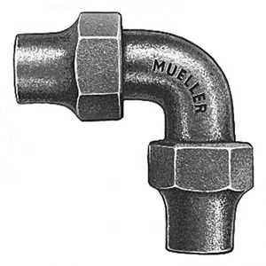 New π Mueller Company 2 x 1/4 in. Copper Flared Nut x MIP Brass Coupling π 3 New π Mueller Company 2 x 1/4 in. Copper Flared Nut x MIP Brass Coupling π