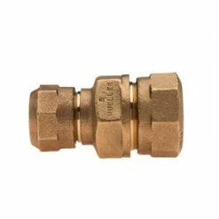 Deals ❤️ Mueller Company 1/2 in. Compression Brass Coupling 💯