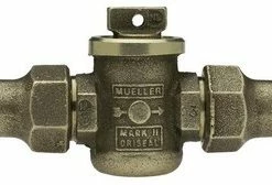 Outlet 😍 Mueller Company 1-1/2 in. Flared Brass Curb Valve ⌛