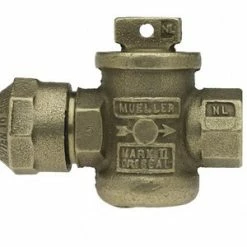 Buy 💯 Mueller Company 2 in. CTS Compression x FIPT Brass Curb Valve 🎁