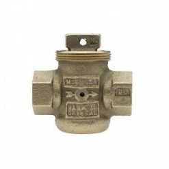 Discount 👍 Mueller Company 3/4 in. FIPS Cast Brass Alloy Ball Curb Valve 💯