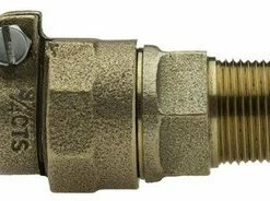 Best Pirce 🌟 Mueller Company 2 x 1-1/2 in. Compression x MIPT Brass Coupling 🥰